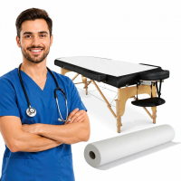 Prześcieradło STANDARD Podkład medyczny z włókniny, włókninowy, włóknina w rolce biały 60cm x 50m Prześcieradło STANDARD Podkład medyczny z włókniny, włókninowy, włóknina w rolce biały 60cm x 50m